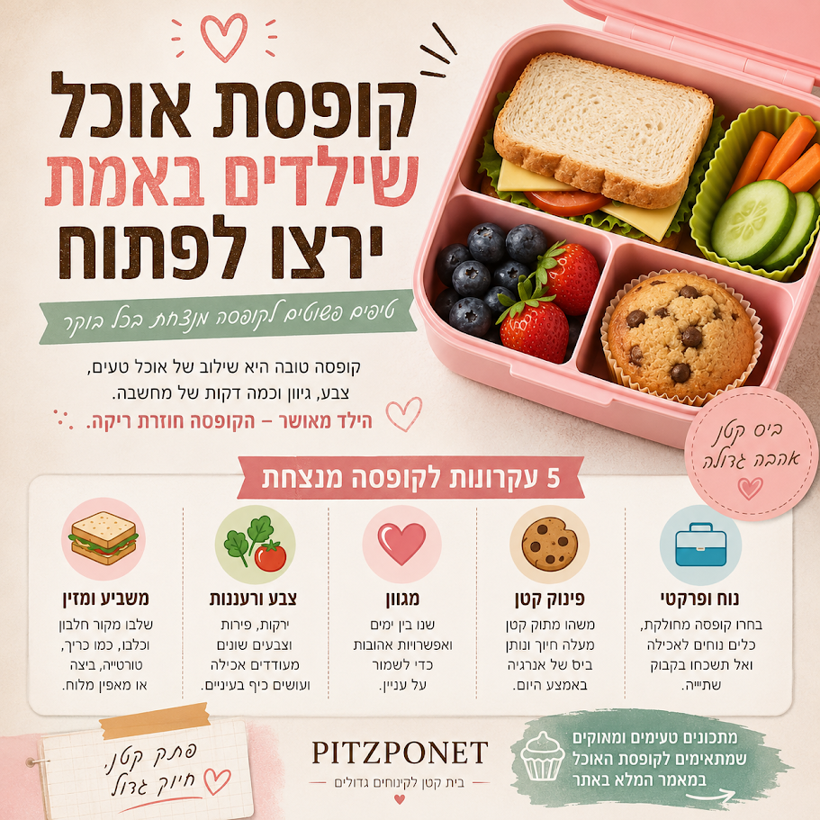 קופסאת האוכל המושלמת ,איך מתחילים את שנת הלימודים עם ביס טוב