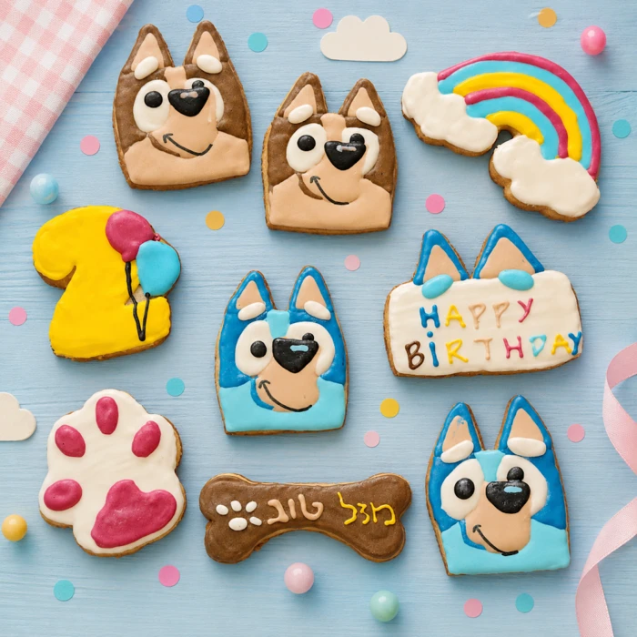 עוגיות מאויירות בלואי וחברים