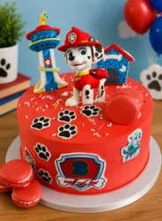 עוגת paw patrol