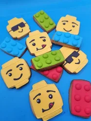 מארז עוגיות לגו מעוצבות